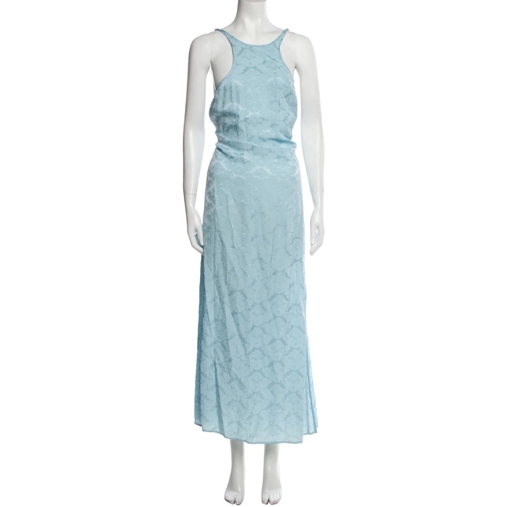 Ganni Jacquard Slip Dress